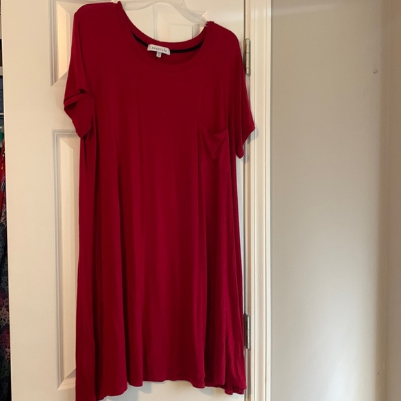 Red woman size 2x sweetkie dress for $20. - Picture 1 of 3